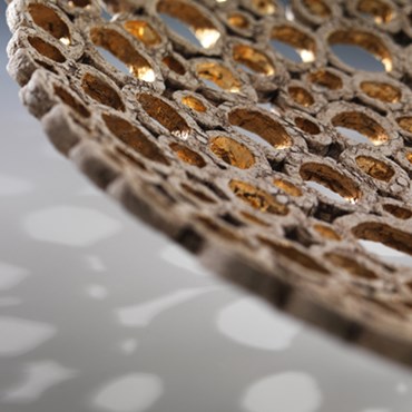 Large 24ct Gold Leaf Bowl