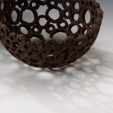 Small Dark Circles Bowl