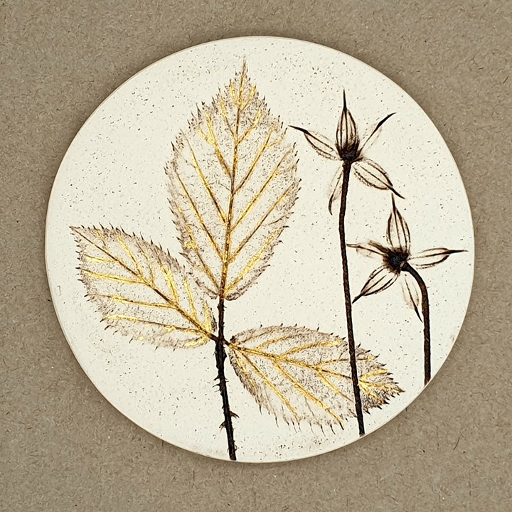 Round Botanical Tiles